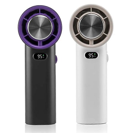 Mini Bærbar Køleventilator, Håndholdt Jetventilator, Motorvind Højhastigheds Kanalventilator