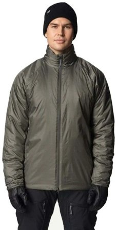 Houdini Dunfri Jacket toppatakki, Greeness - Hybriditakit