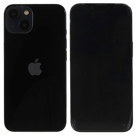 Tyyppi A iPhone 14 6.1 tuuman mustan näytön mallipuhelin, ei-toimiva valepuhelin