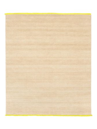Uni Moderna Pile Beige/Jaune Grand Oeko-Tex Tapis