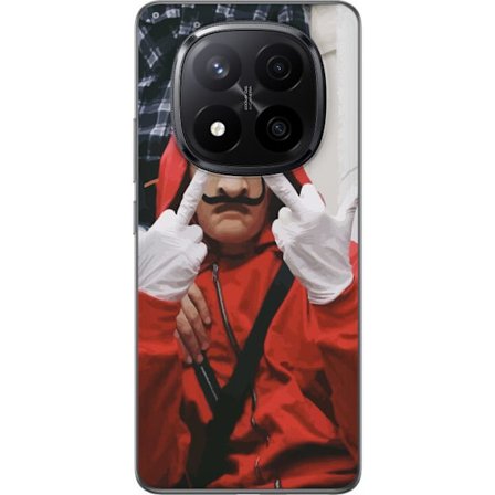 Kompatibel Mobilcover til Xiaomi Xiaomi Redmi Note 14 Pro+ Red Masked Suit