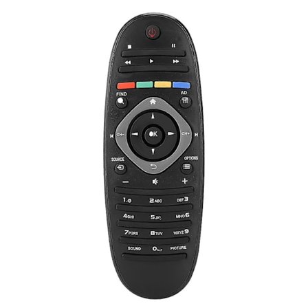 Erstatningsfjernbetjening Universal fjernbetjening til Philips TV