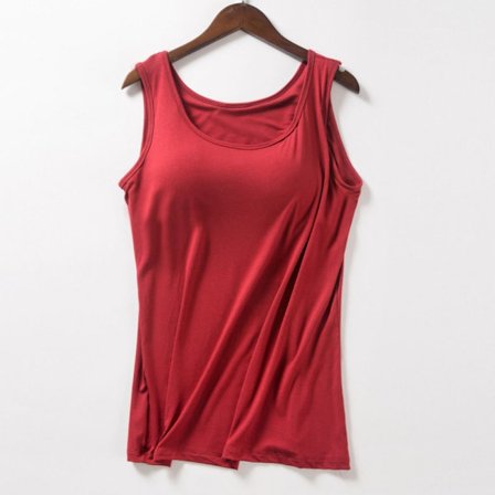 Strap Vest Basic Vest RED M