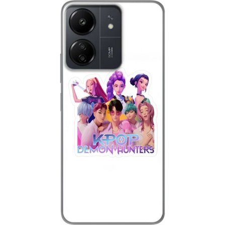 Yhteensopiva Puhelinkuori Xiaomi Redmi 13C Kpop Demon Metsästäjät Ryhmä Seitsemän Idols Yhdistetty Anime Fantasia Tyyli