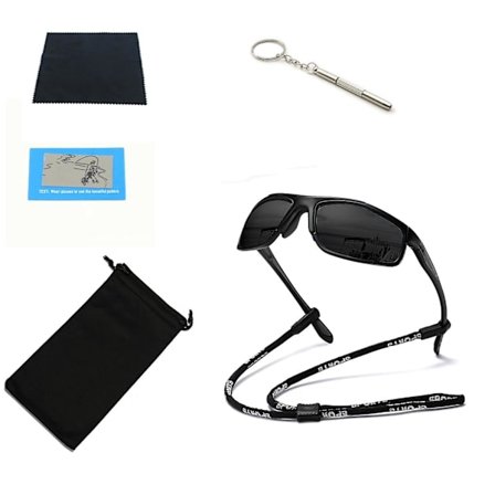 Uudet aurinkolasit miehille ja naisille, polarisoidut, ajamiseen, kalastukseen, juoksuun, käärittävät aurinkolasit, rikkoutumaton kehys, suojalasit, 