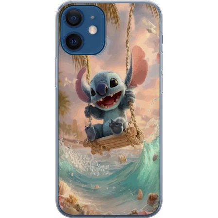 Yhteensopiva Puhelinkuori Apple iPhone 12 mini Disney Stitch sininen alien söpö hahmo keräilyesine