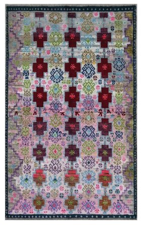 Annodato A Mano Moroccan Berber - Afghanistan 105X180 Tappeto Di Lana Piccolo