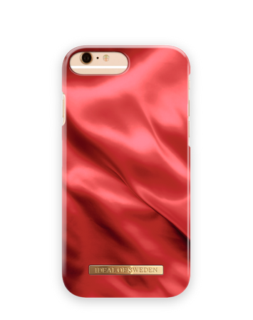 Fashion Case iPhone 6/6s Plus Scarlet Satin