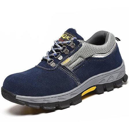 Miesten turvakengät, kevyet hengittävät teräskärkiset lenkkikengät, liukastumista estävät rakennuskengät 033