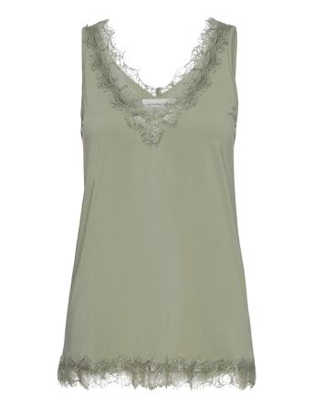 Top T-shirts & Tops Sleeveless Grön Rosemunde
