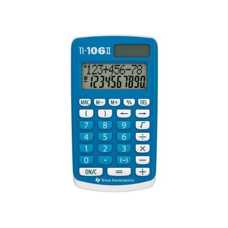 TEXAS INSTRUMENTS Grundskoleräknare TI-106 II - Lyreco - Kontorsmaskiner - Räknare - Skolräknare