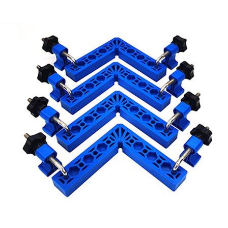 Clamping Squares Plus & Csp Klämmor Set 90 Graders Positioneringsfyrkanter Träbearbetning Snickarverktyg Kompatibel med