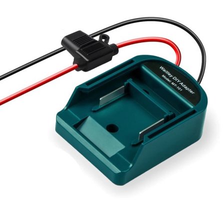 Eksternt batteri adapter omformer for MT Makita 14V/18V batteri DIY strøm verktøy boks