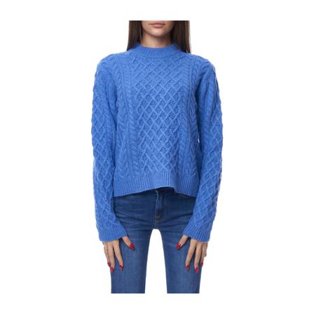 Max Mara Weekend Max Mara Weekend Sweaters Blue Blå, Dame