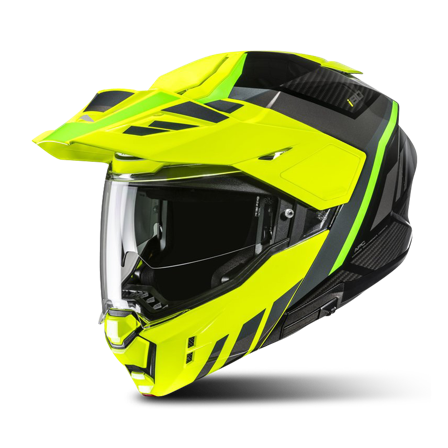 Casque Adventure HJC I80 Imes Fluo Jaune/Noir L
