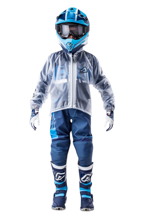 Regenjacke Acerbis 3.0 Transparent Kinder Transparent L/XL