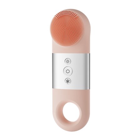 Ansigtsrensebørste - Varmt og koldt kompresmassage bruges til dybderensning (Pink)