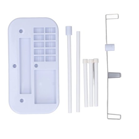 Sytrådsholder til symaskine, husholdning, tredobbelt spole, dobbelt spole, aftagelig, nem at hænge, trådholder til broderi