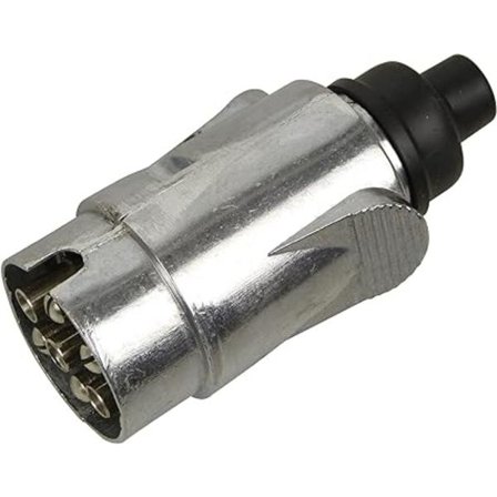 #Stikkontakt för 7-polig släpvagn. metall#