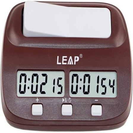 Schackklocka för barn och vuxna, digital schackklocka för 2 personer