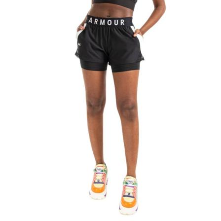 Under Armour Spodenki Play Up 2in1 Shorts 1351981 001 Sort, Dame