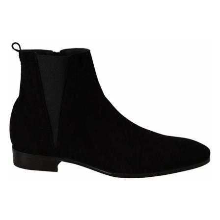 Dolce & Gabbana, Boots Czarny, Mężczyzna, Rozmiar: 44 EU