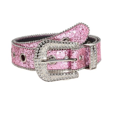 Rhinestone Belte Midjebånd ROSA