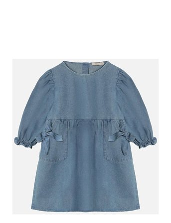Fliink Donny Ls Dress - Blue - 98