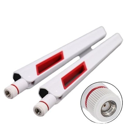 2 kpl 10 dBi kaksoiskaistakaista Wi-Fi-antenni 2,4 GHz 5 GHz 5,8 GHz Universaali antennivahvistin