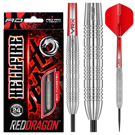 Hell Fire B Steel Tip Darts 24g | Red Dragon Darts
