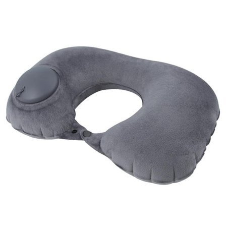 Automatisk uppblåsbar bärbar nackkudde flygplanskudde utomhus rese uppblåsbar kudde