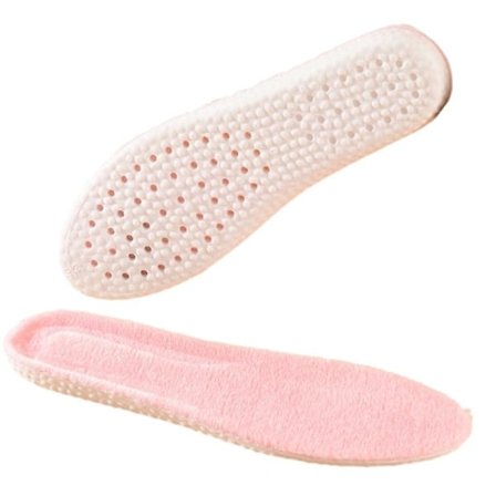 1 Par Uldslæb Indlægssåler Til Koldt Vejr Klip Til Størrelse Fluffy Sko Indlæg Unisex Alle Størrelser Indre Indlægssål Hyggelig Varme Med 