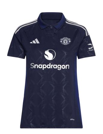 Mufc A Jsy W Sport Women Sport Clothing Sports Tops & T-shirts Sport Football Shirts Navy Adidas Performance
