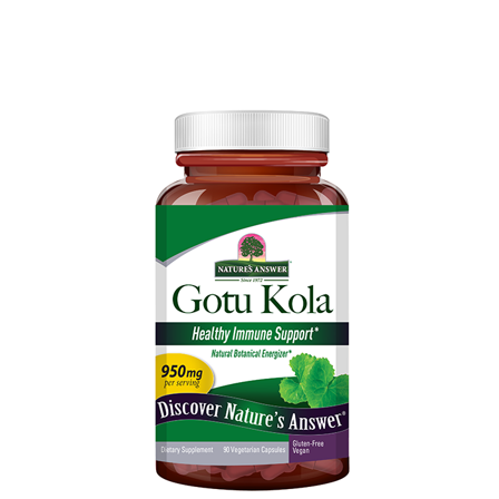 NATURE'S ANSWER Gotu-Kola 90 kapslar