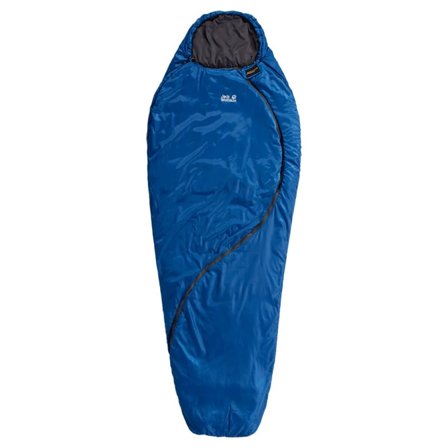 Jack Wolfskin Smoozip +3 synthetic sleeping bags Blue LEFT