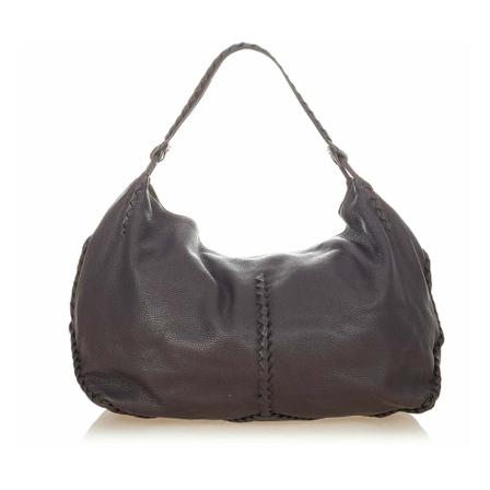 Bottega Veneta Vintage, Pre-owned Shoulder Bag Bruin, Dames, Maat:ONE Size,leather