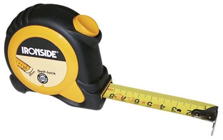 IRONSIDE MÅLEBÅND RUBBER 8M