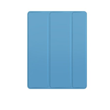 iPad 10.2" 2021/2020/2019 Tri-fold Cover with Pen Compartment - Blue