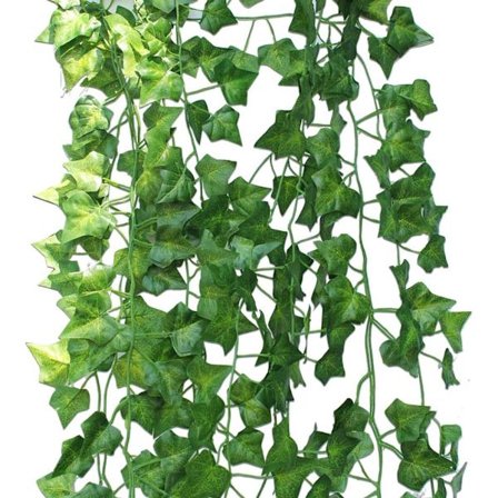 10 Bundt Kunstige Hængende Ivy Vine Blade