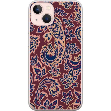 Kompatibelt Mobildeksel til Apple Apple iPhone 13 mini Paisley boho mønster indisk mønster vintage blomster orientalsk ornament retro tekstil tapet