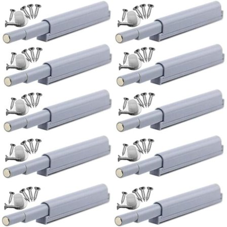 Tryk for at åbne magnetiske låse, magnetiske trykåbnere åbner og lukker døren med et enkelt tryk (10 styk), fra DEBUNS