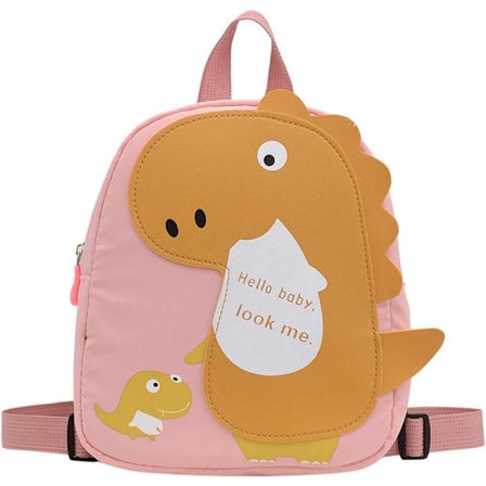 Mini ryggsekk Barn messenger bag Skulderveske Barn skolesekk Reiseveske Nylon baby Jordfarget oppbevaringsveske