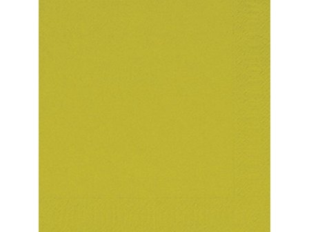 DUNI Servett 3-lagers, enfärgad, ¼-vikt, 33 cm, kiwi 125/fp - Lyreco - Kök och servering - Servetter och dukar - Servett - 3-lagers