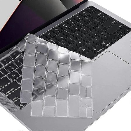 ENKAY Ultratunn Mjuk TPU Laptop Tangentbordsskyddsfilm För MacBook Air 13.6 2022/2024 A2681 (M2) / A3113 (M3), Version: EU-version