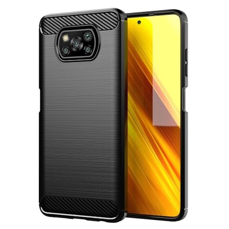 CARBON kuori XIAOMI POCO X3 Musta