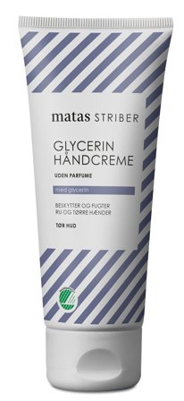 3 for 2 - Matas Striber Glycerin Håndcreme Uden Parfume 100 ml, Skincare, Håndpleje, Håndcreme