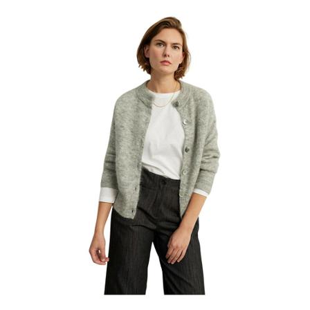Rue Blanche Mokid Vest , Grijs , Dames , Maat: S Vesten