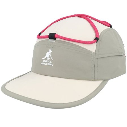 Kangol - Beige 5panel Keps - Coleman All The Gear Cap Vintage Khaki 5-Panel @ Hatstore