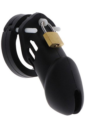 Extreme Chastity Cock Cage Slicone Large