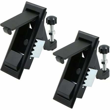 Skapdørlås Trykknapp - Flat Skap Møbelhåndtak Skap Låsbare Skuffer Skuff Camping Caravan Bobil Yacht Båt Svart 2 Stk